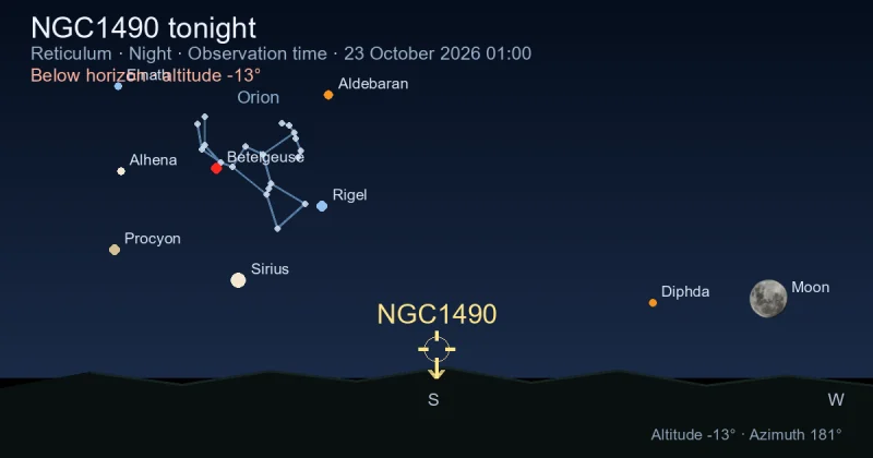 NGC1490 tonight