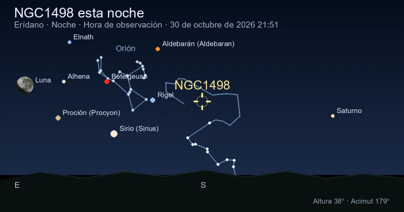 NGC1498 esta noche