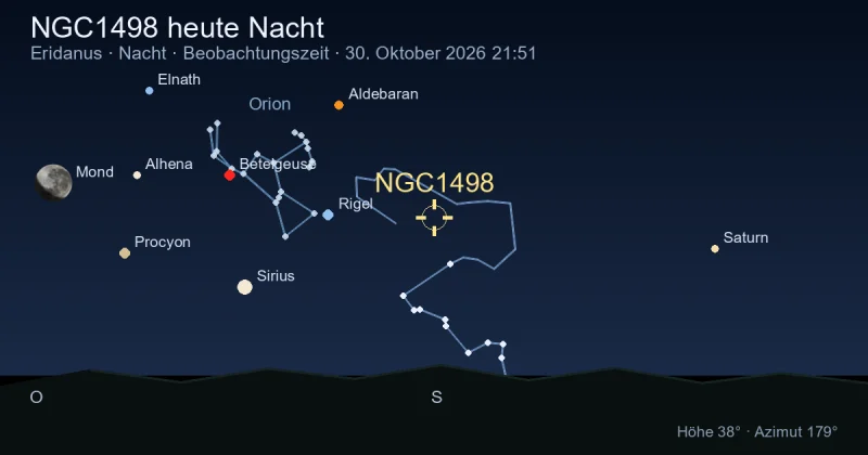 NGC1498 heute Nacht