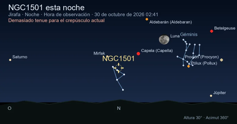 NGC1501 esta noche