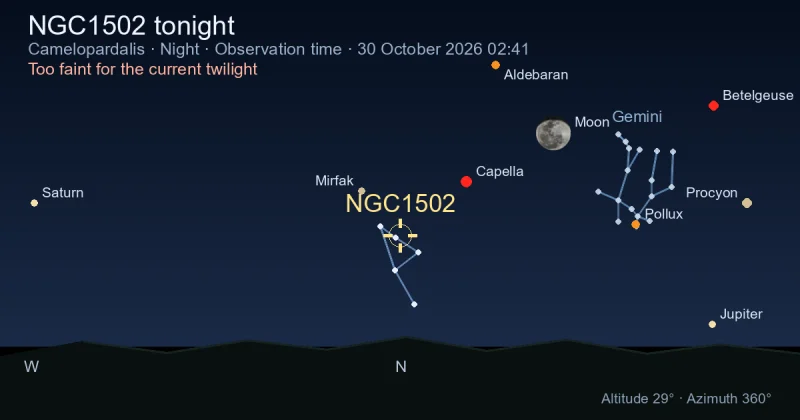 NGC1502 tonight