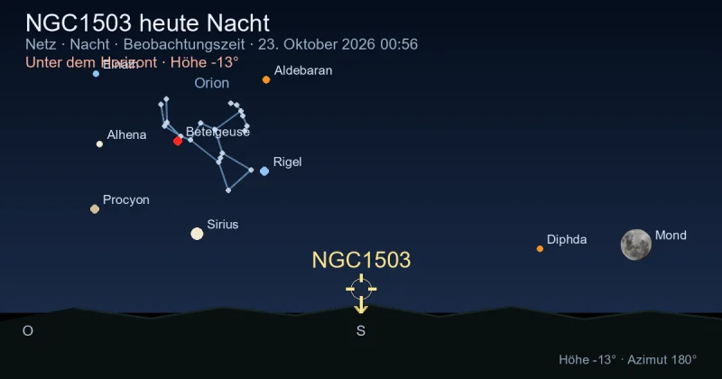 NGC1503 heute Nacht