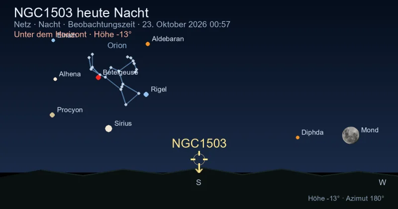 NGC1503 heute Nacht