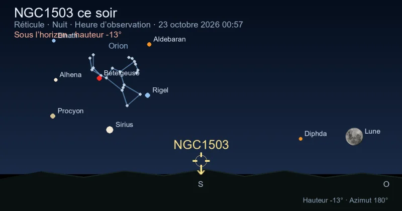 NGC1503 ce soir