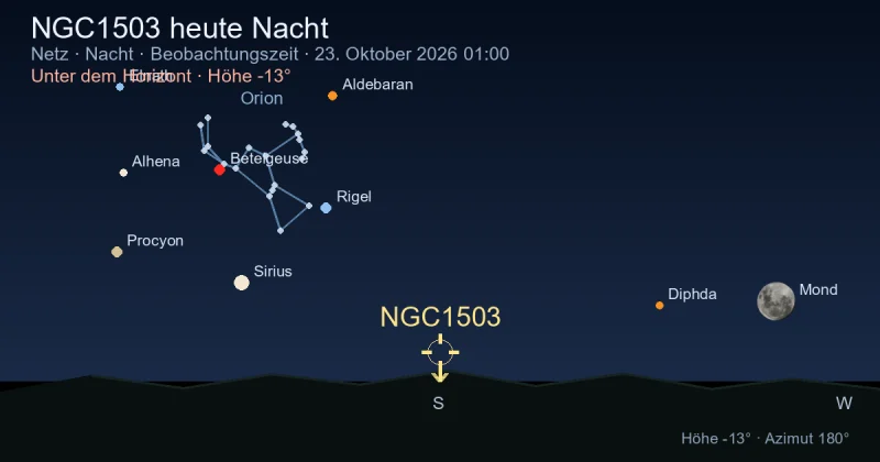 NGC1503 heute Nacht