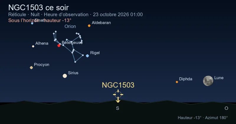 NGC1503 ce soir