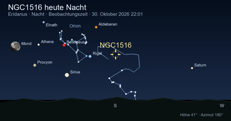 NGC1516 heute Nacht