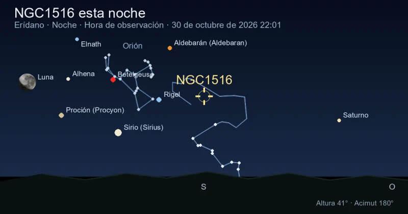 NGC1516 esta noche