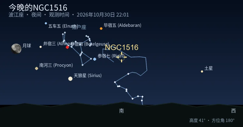 今晚的NGC1516