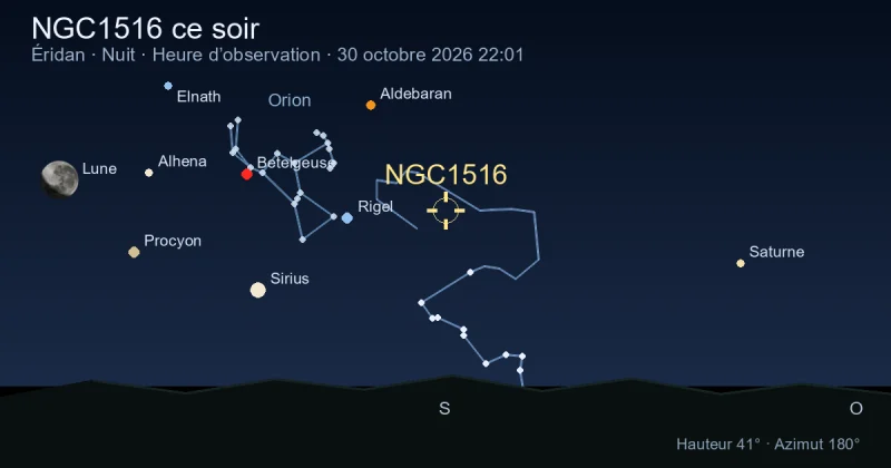 NGC1516 ce soir