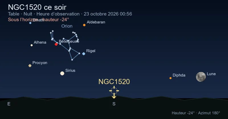 NGC1520 ce soir
