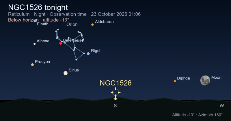 NGC1526 tonight
