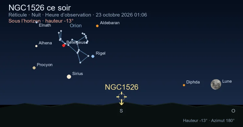NGC1526 ce soir