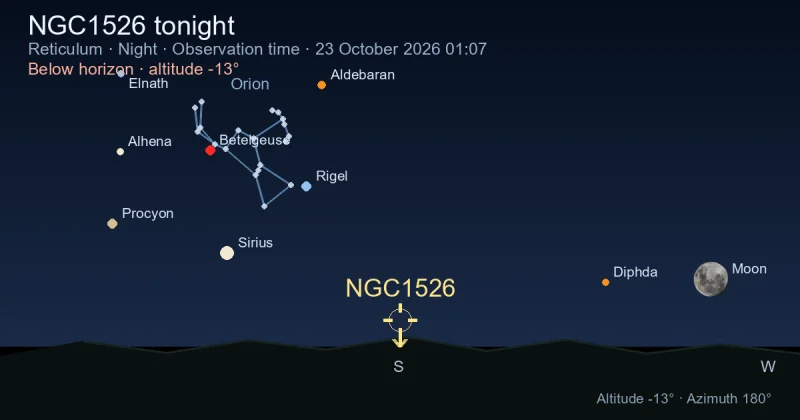 NGC1526 tonight