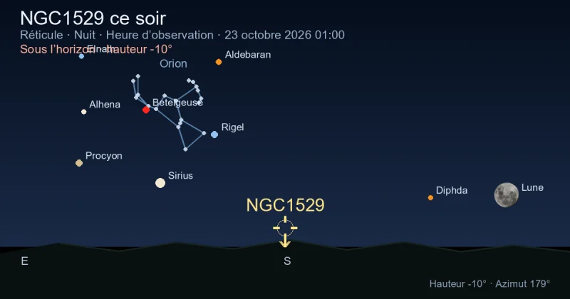 NGC1529 ce soir