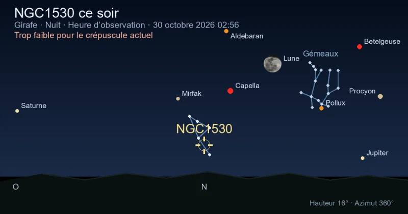 NGC1530 ce soir