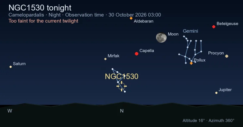 NGC1530 tonight