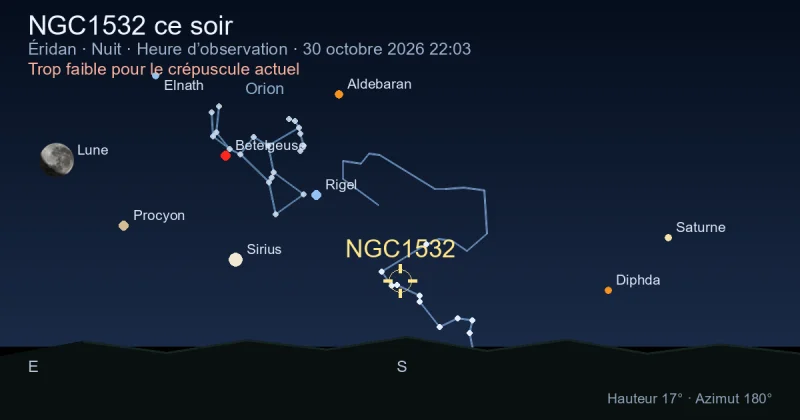 NGC1532 ce soir