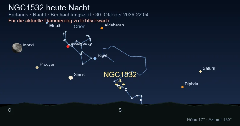 NGC1532 heute Nacht