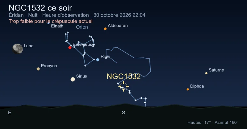 NGC1532 ce soir