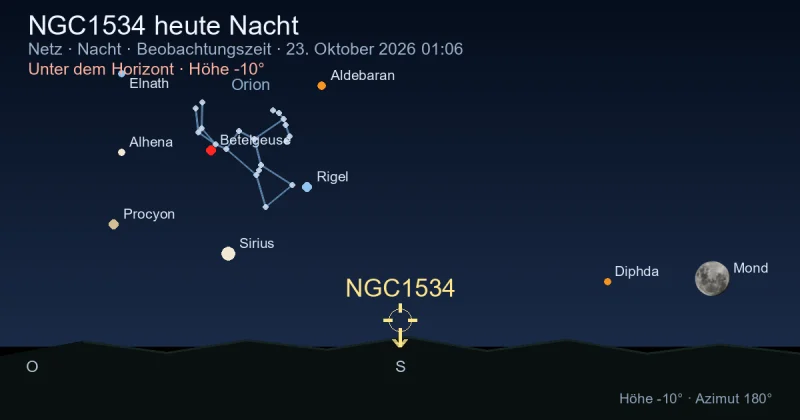 NGC1534 heute Nacht