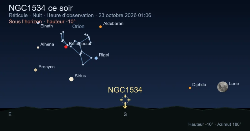 NGC1534 ce soir