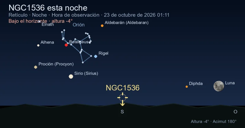 NGC1536 esta noche