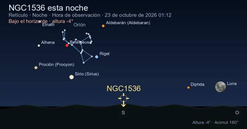 NGC1536 esta noche