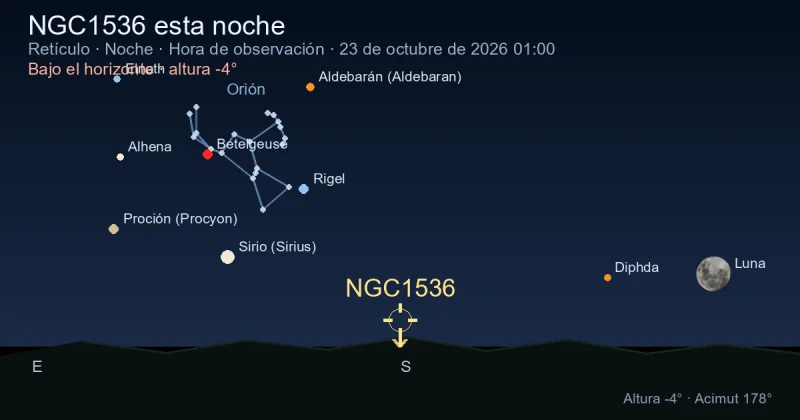 NGC1536 esta noche
