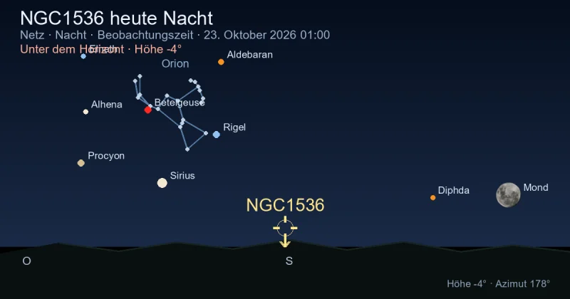 NGC1536 heute Nacht