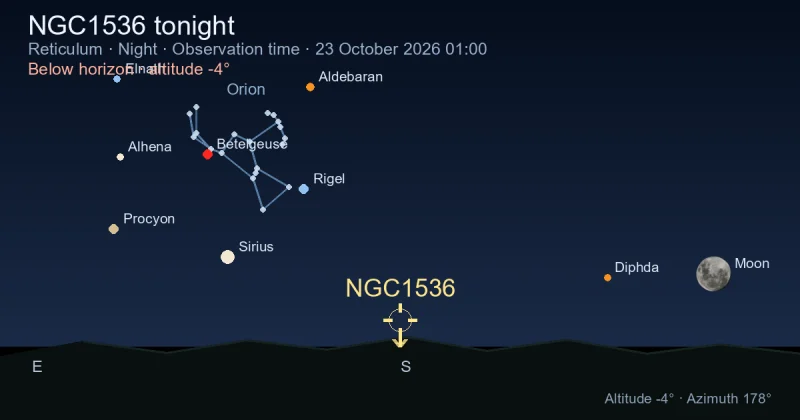 NGC1536 tonight