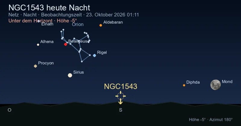 NGC1543 heute Nacht