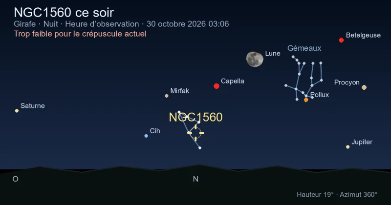 NGC1560 ce soir