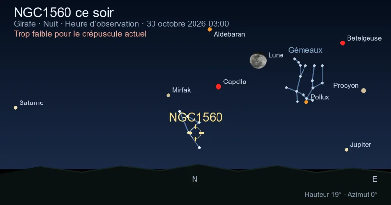 NGC1560 ce soir