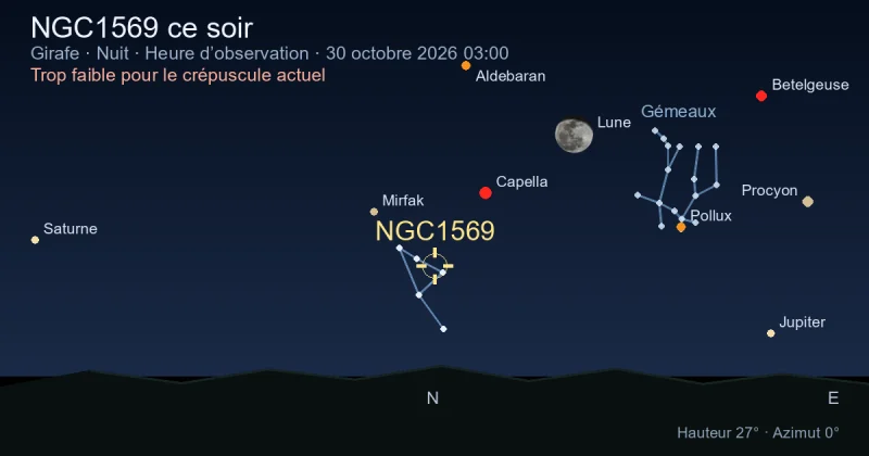 NGC1569 ce soir