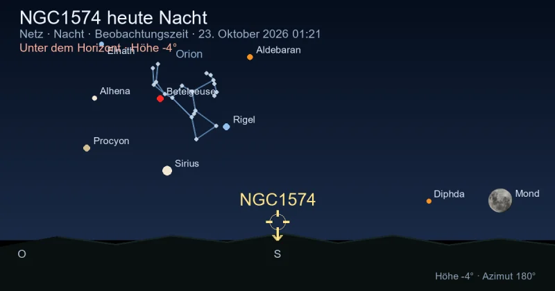 NGC1574 heute Nacht