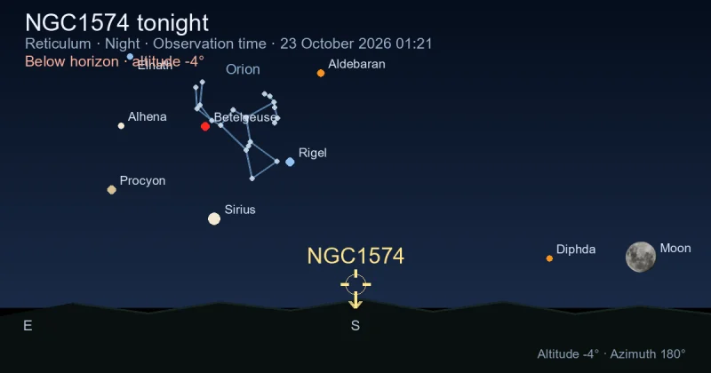 NGC1574 tonight