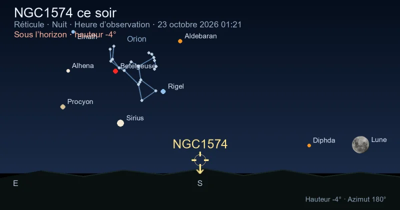 NGC1574 ce soir