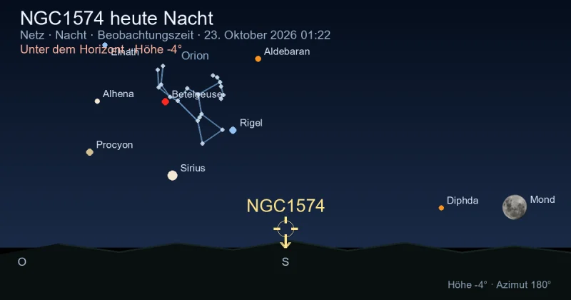 NGC1574 heute Nacht