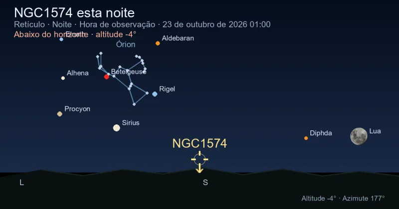 NGC1574 esta noite