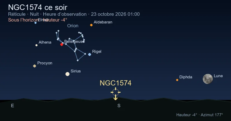NGC1574 ce soir