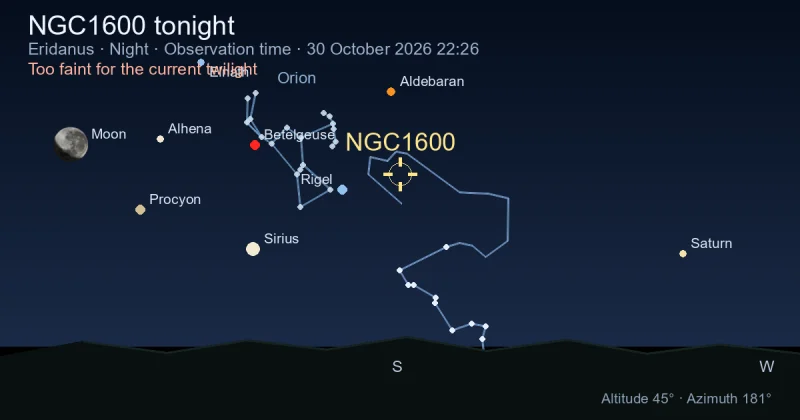 NGC1600 tonight