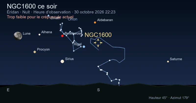 NGC1600 ce soir