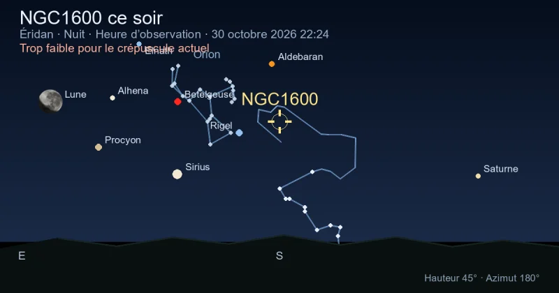NGC1600 ce soir