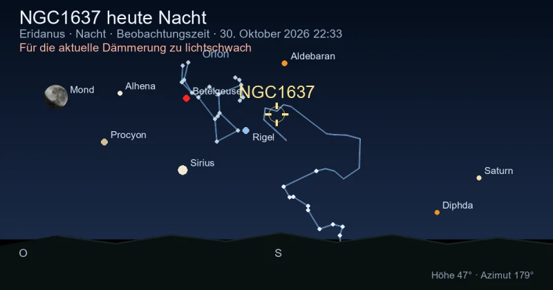 NGC1637 heute Nacht