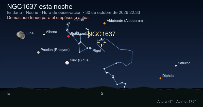 NGC1637 esta noche