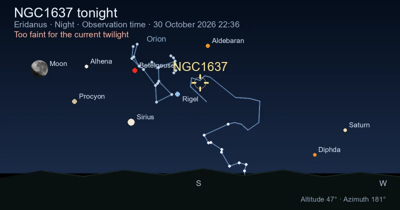 NGC1637 tonight