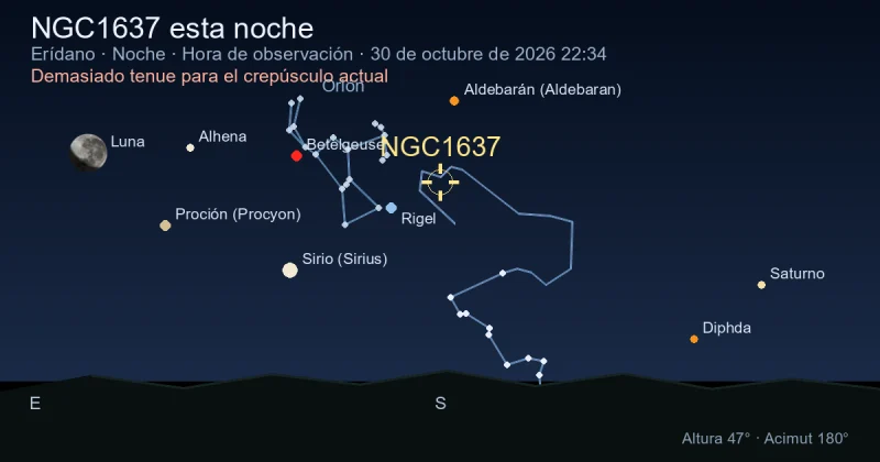 NGC1637 esta noche
