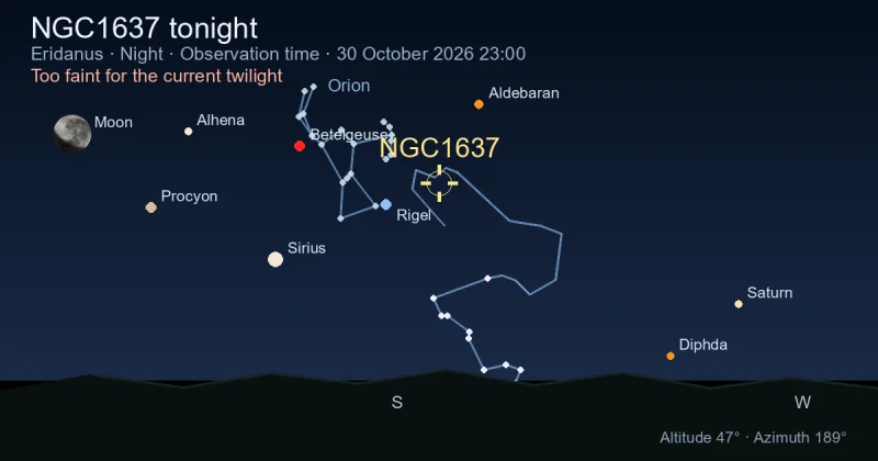 NGC1637 tonight