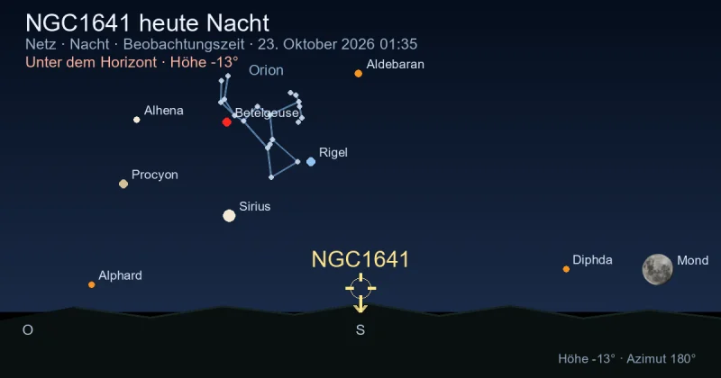 NGC1641 heute Nacht